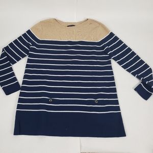 Women knit Sweater By Lands' End Size M 10-12